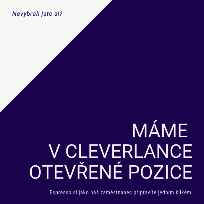 práce v Cleverlance